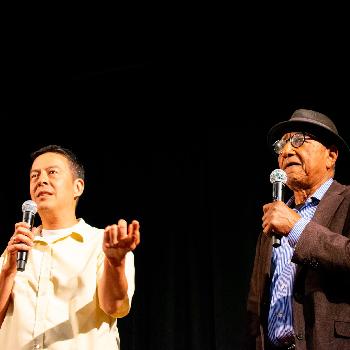 Floyd Norman and David Chai